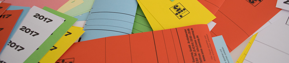 Ordnerrückenschilder