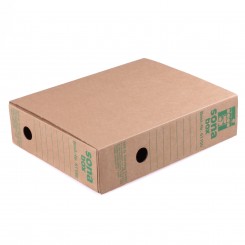Sona-Box, braun L (Din A4) auch als Loseblattablage 