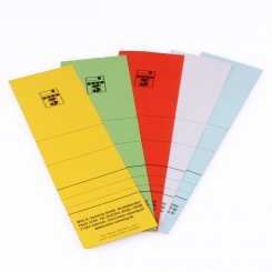 10 Ordnerrückenschilder selbstklebend 